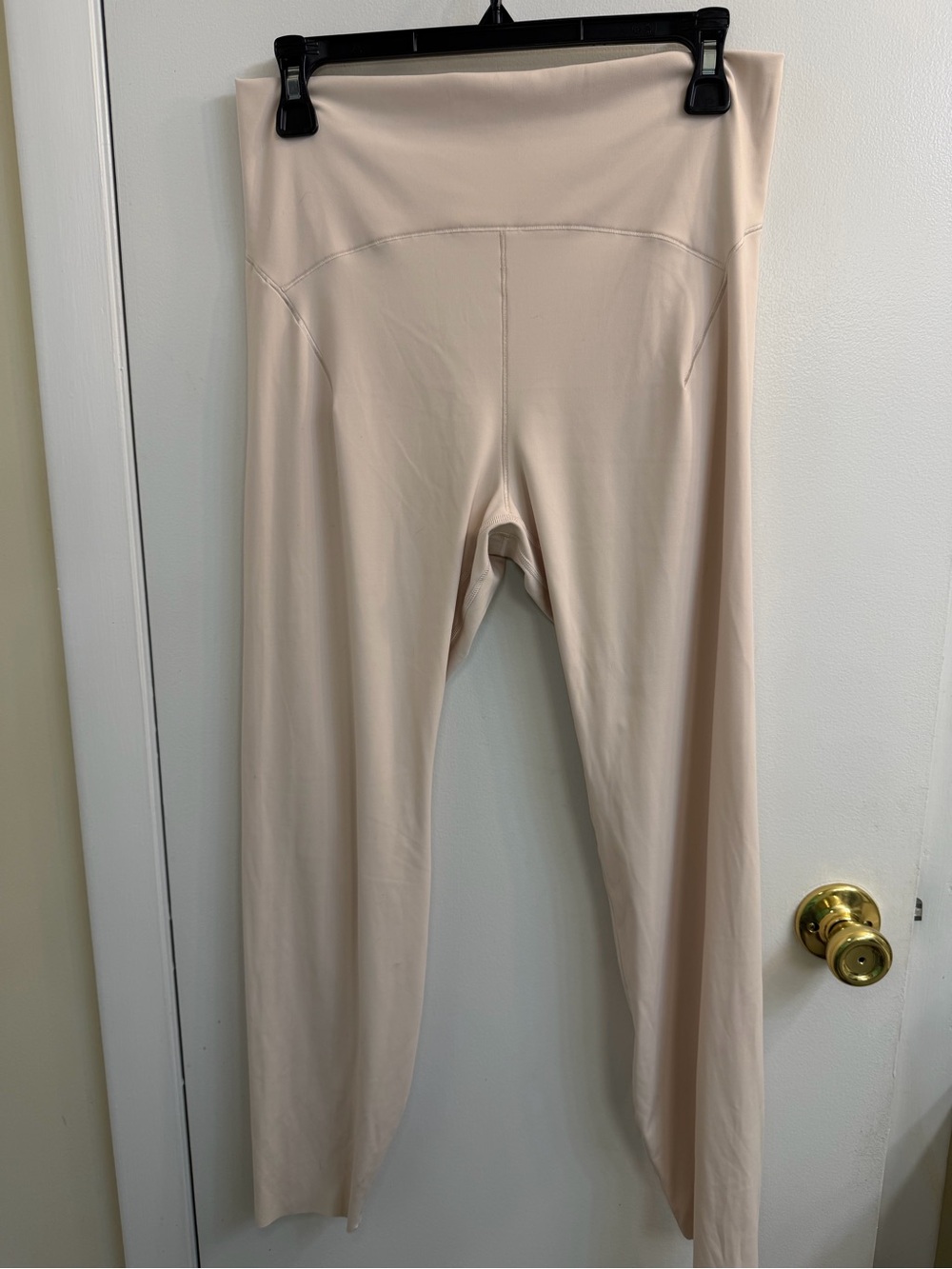 adidas All Me Luxe 7/8 Leggings in Light Beige
